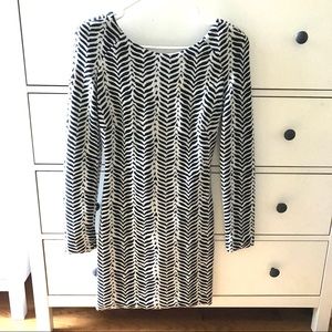 Camilla and Marc long sleeved zebra print mini